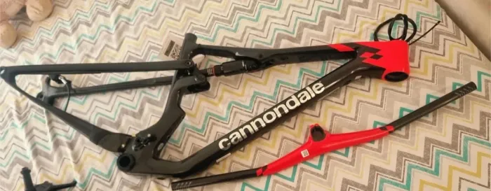 Quadro + Shock + Guidão Integrado Cannondale Scalpel 1 