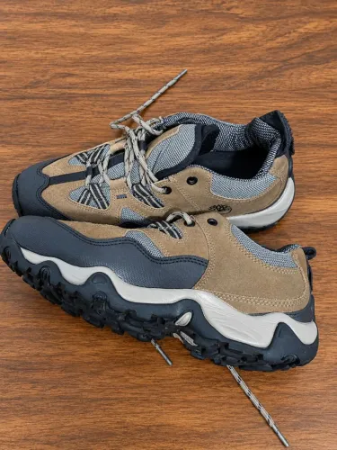 Timberland, em camurça/couro na cor bege