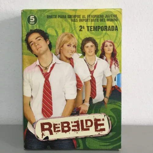 Box: Rebelde - 2 Temporada Espanha 5 discos (Importada)