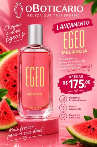 Perfume Egeo melancia boticário
