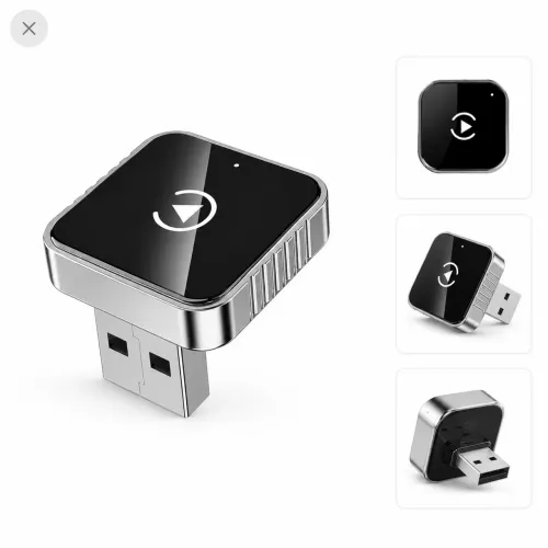 Carplay adaptador sem fio 1 em 2 modelo 2026