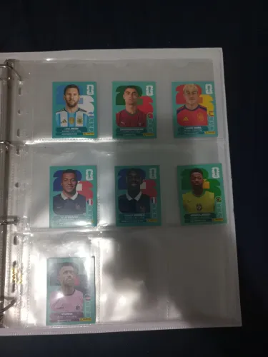 Vende se figurinhas de craques da copa do mundo de 2026