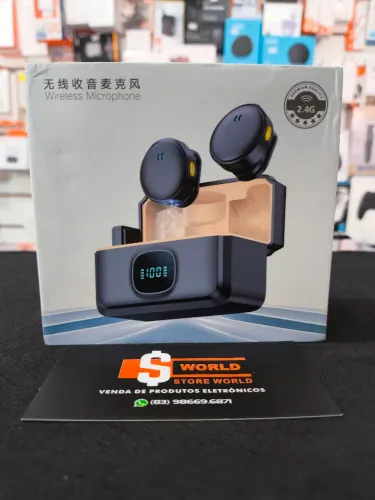 Lapela Dupla sem Fio para iPhone - Loja Store World
