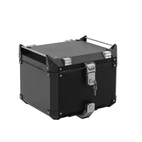 Bauleto Atacama 43L Aluminio Preto Top Case Bráz