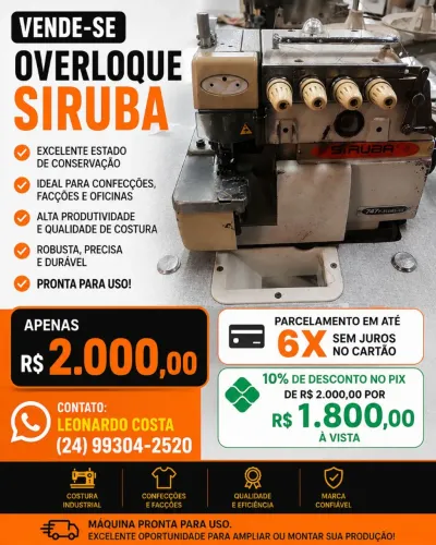 Máquinas de costura ?