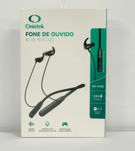 Fone de Ouvido Bluetooth de Pescoço