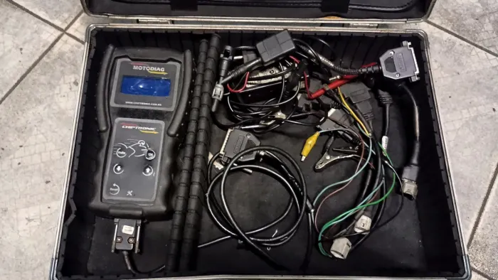 Scanner automotivo pra moto chiptronic motodiag