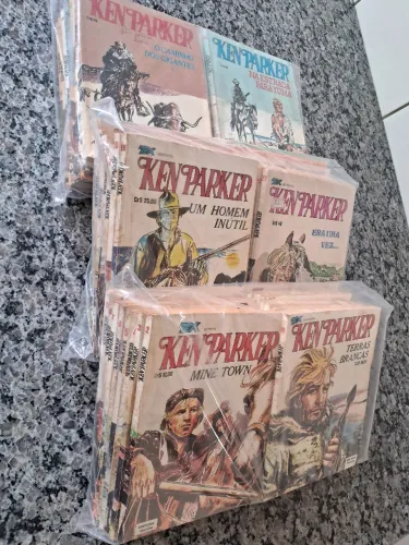 Ken Parker em formatinho - Editora Vecchi