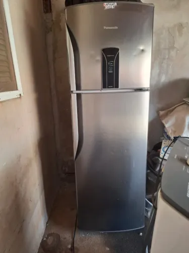 Geladeira Panasonic NRBT40BD1XA BT40 Aço Escovado 387L 110v