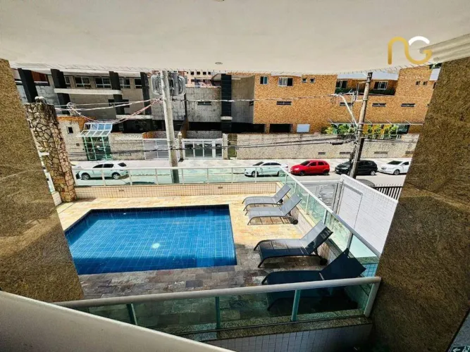 Apartamento à venda, 78 m² por R$ 550.000,00 - Canto do Forte - Praia Grande/SP