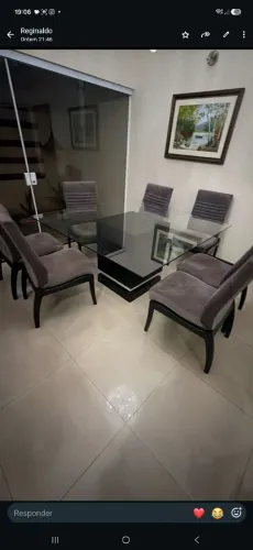 Mesa de vidro