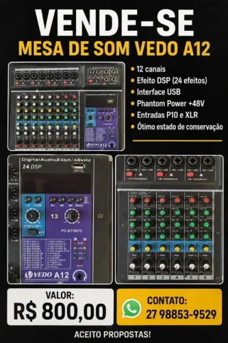 Mesa de som