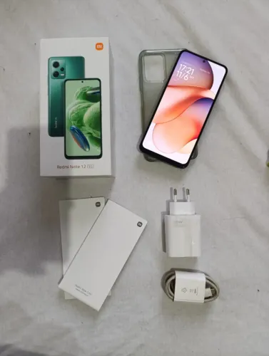 Redmi note 12 5G 256gb 12gb COM NFC SEMINOVO (5 meses de uso)