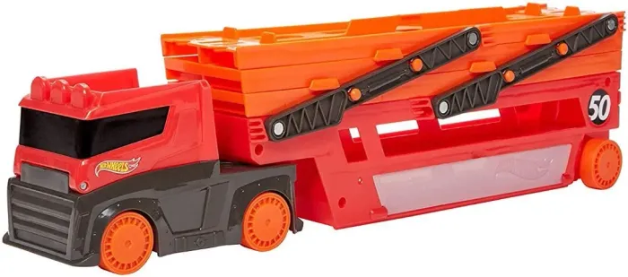 Hot Wheels Caminhão Cegonha Mega Hauler 50 Mattel