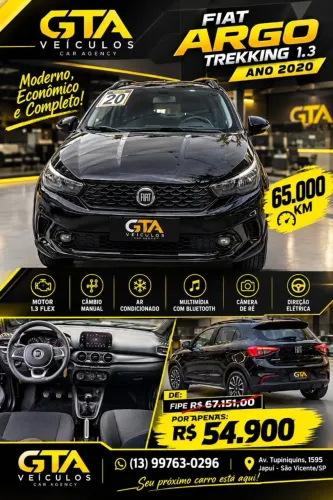 Fiat Argo Trekking 1.3 8V Flex 2020