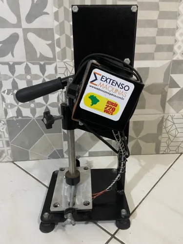prensa para forminhas s/ pedal extensao maquina