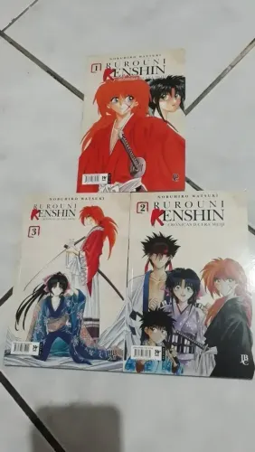 Mangá Samurai X - volumes 1 ao 3