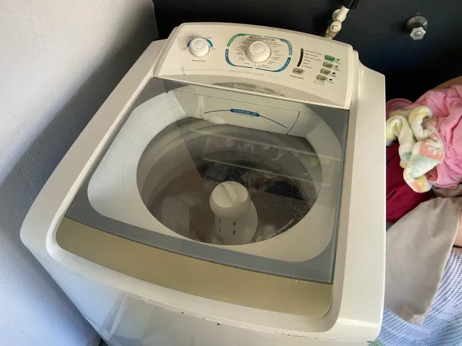 Máquina de lavar 12kg eletrolux 