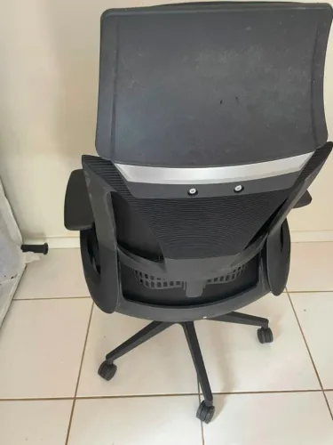 Cadeira De Escritório Rivatti Presidente NR17 Ergonômica Premium Toledo Cor Preto