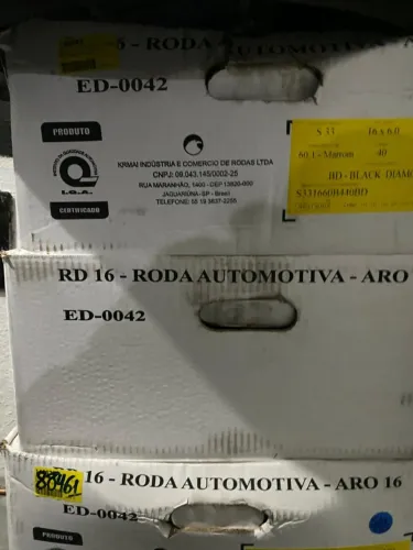 Roda de Ferro Original Nissan Kicks Aro 16. 4 furos