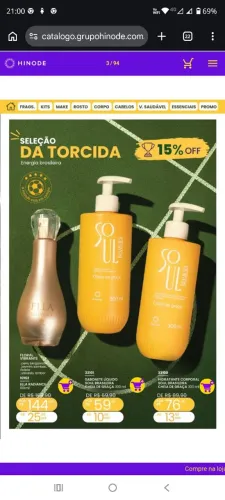 Perfume na promoção 