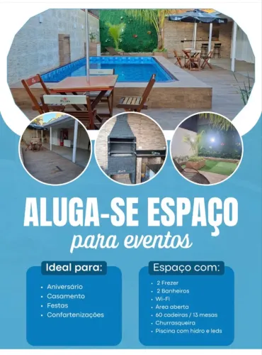 Casa para eventos 