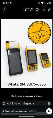 Máquina de cartão PagSeguro 