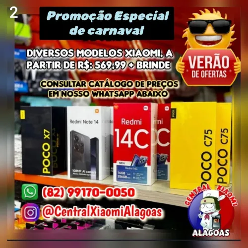 Xiaomi Poco X7 5G, Poco M8 Pro 5G e Diversos Modelos Disponíveis