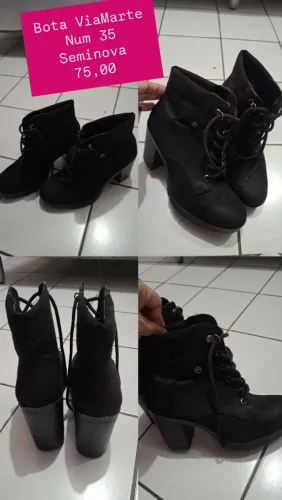 Bota cano curto