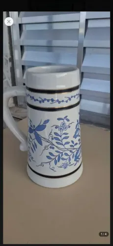 Relicário Caneca De Chopp Alemã Ceramarte