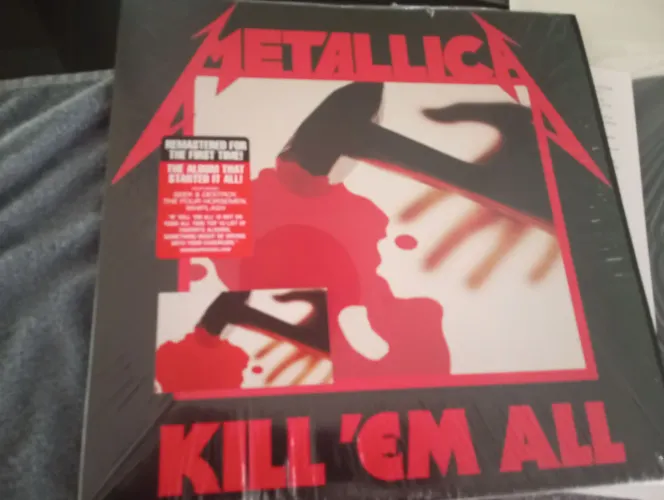Metallica LP vinil Kill em All REMASTERED EDITION novo
