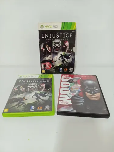 Injustice edição com filme Xbox 360