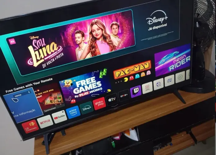 TV LG 50 polegadas SMART 