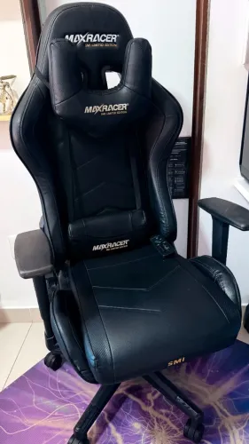 Cadeira Gamer MaxRacer Tactical SMI Limited Edition - Sistema de Massagem