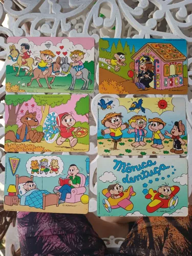 Cartões Turma da Mônica
