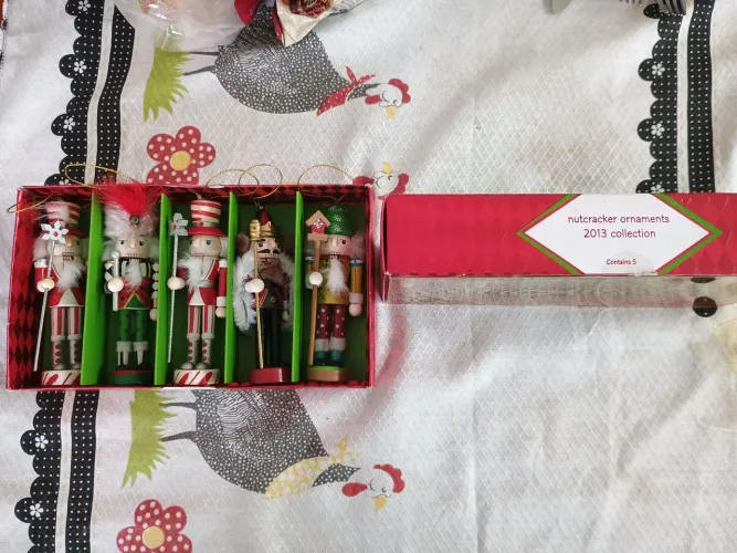 Enfeites de natal soldadinho quebra nozes