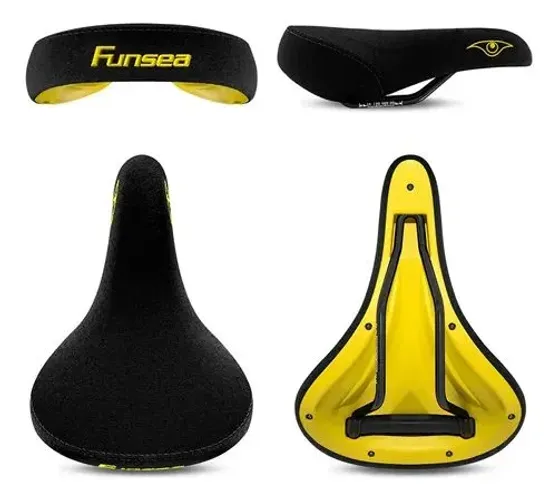 Banco Selim Bicicleta Funsea Eagle Lá Mafia grau, bmx