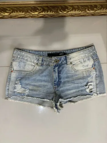 Shorts Animale jeans curto 38 veste 40