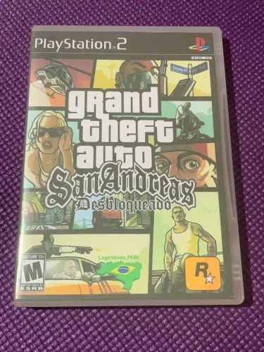 Jogo grand theft auto SAN Andreas p/ PlayStation 2