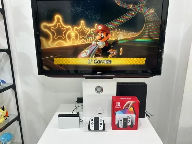Nintendo Switch Oled com 40 Jogos