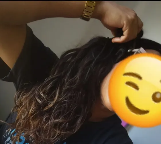 Cabelo humano no precinho