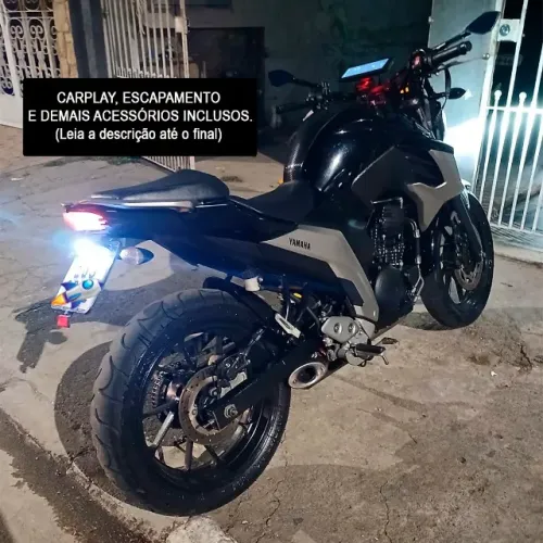 YAMAHA FAZER 250 Blueflex 2019/2020 | Carplay e demais acessórios inclusos