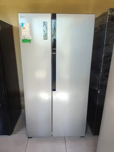 Geladeira Side by Side LG Frost Free 519 L Inox Look Inverter