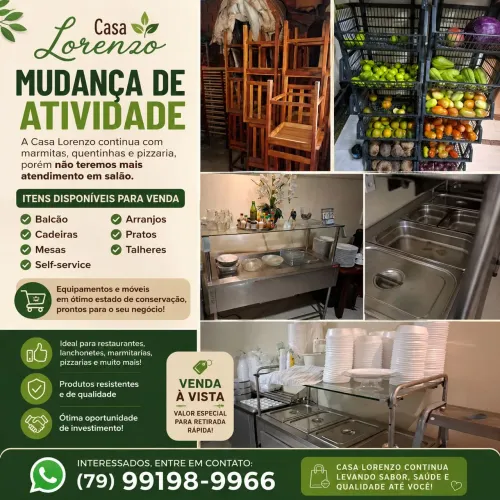 Tudo para restaurante