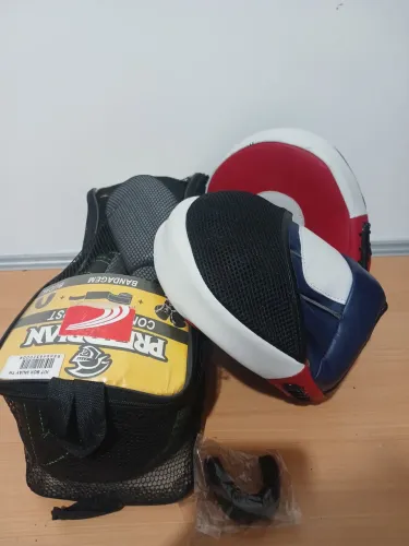 Kit Boxe Luva + Manopla 
