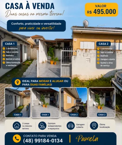 Venda duas casas 