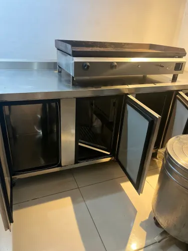 Bancada inox Refrigerada 220v