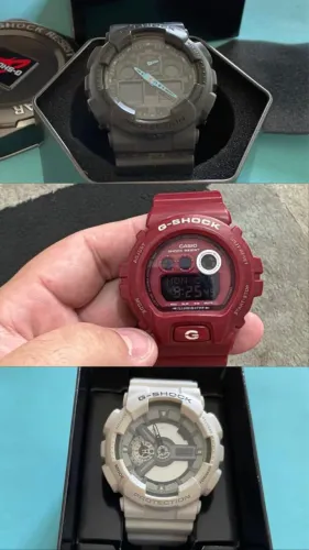 Vendo 3 G-Shock em ótimo estado