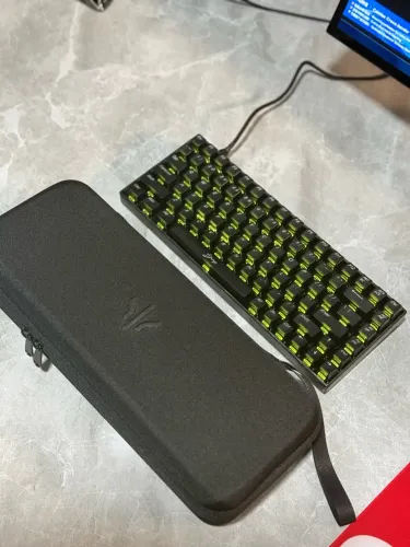 Teclado WLMOUSE Ying75 De Fibra Carbono