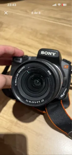 Câmera Sony DSLR-a350 usada